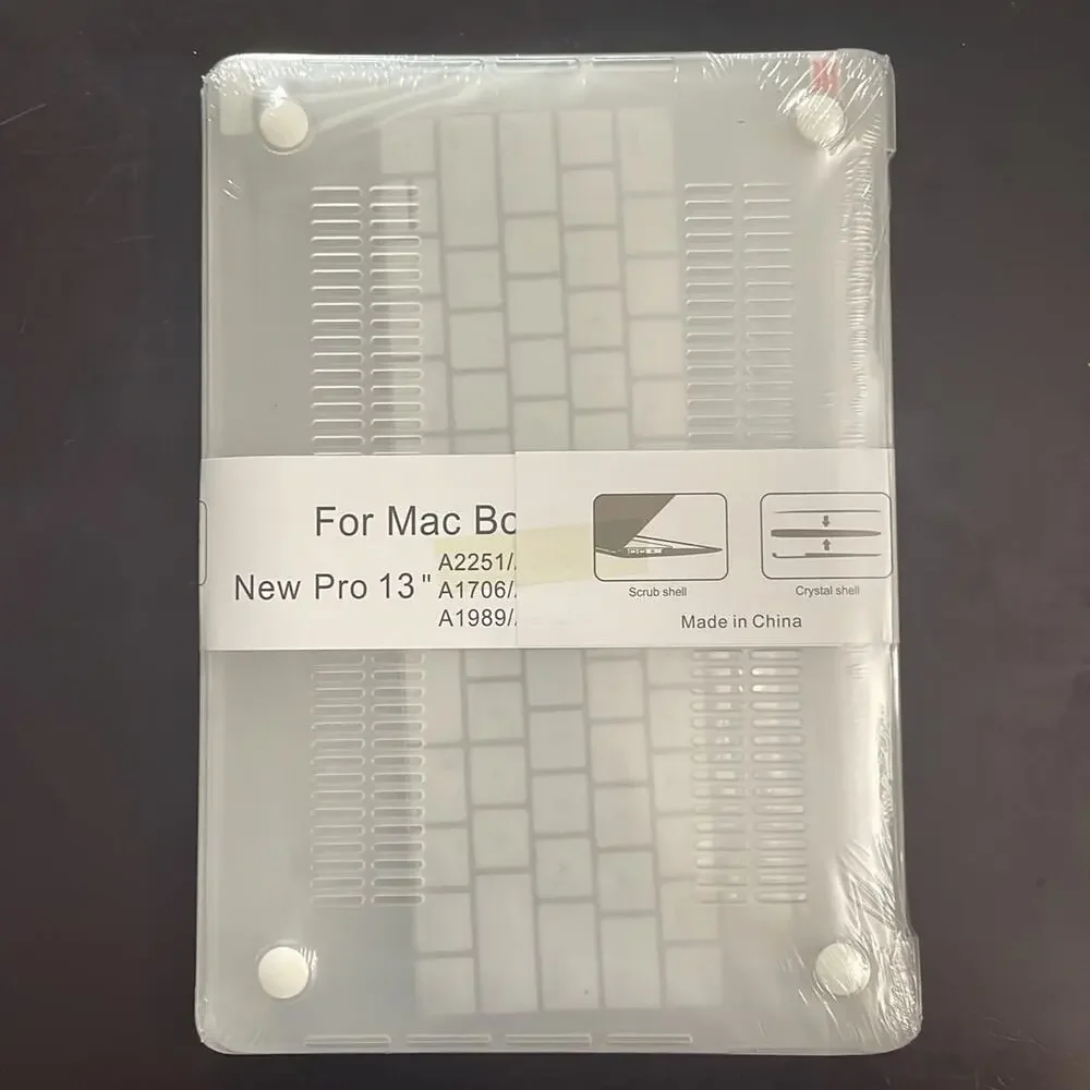 MacBook New Pro 13” shell and soft case